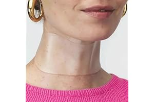 Edemi 5PCS Silicone Neck Wrinkle Patches | Overnight Anti-Wrinkle & Anti-Aging | Reusable for Neck Skin Firming (2.5-Month Supply)