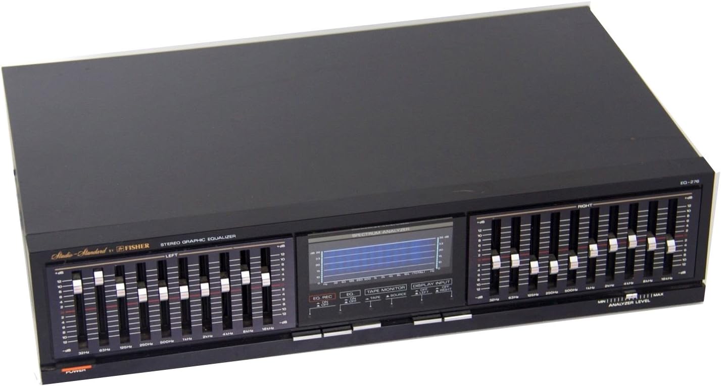 Studio Standard by Fisher Stereo Graphic Equalizer EQ276