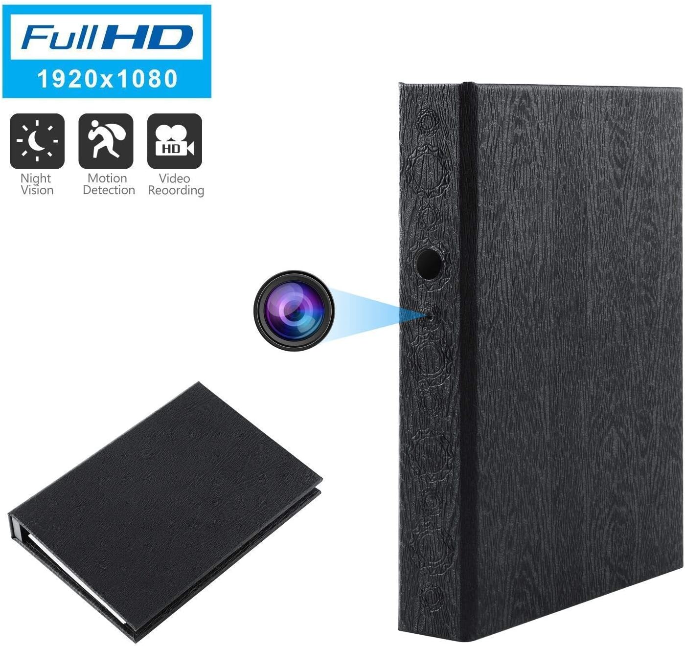 Universal Prime Plastic iSmart L8 Night Vision Motion Detection Audio Video Recording Spy Bat Pocket Camera