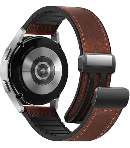 時計 Galaxy Watch6 Hybrid Eco-Leather Band Amazon.com: SAMSUNG Galaxy Watch 6, 5, 4 Series Hybrid Eco