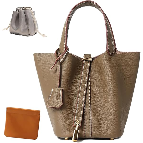 Amazon.com: CHUOZI Women's Genuine Leather Soft Bucket Bags