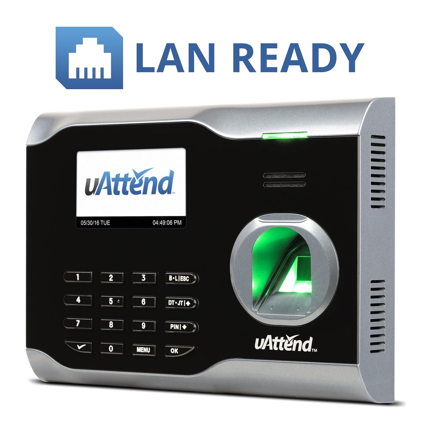 Amazon.com : uAttend BN6000 Biometric Fingerprint Time Clock : Electronics