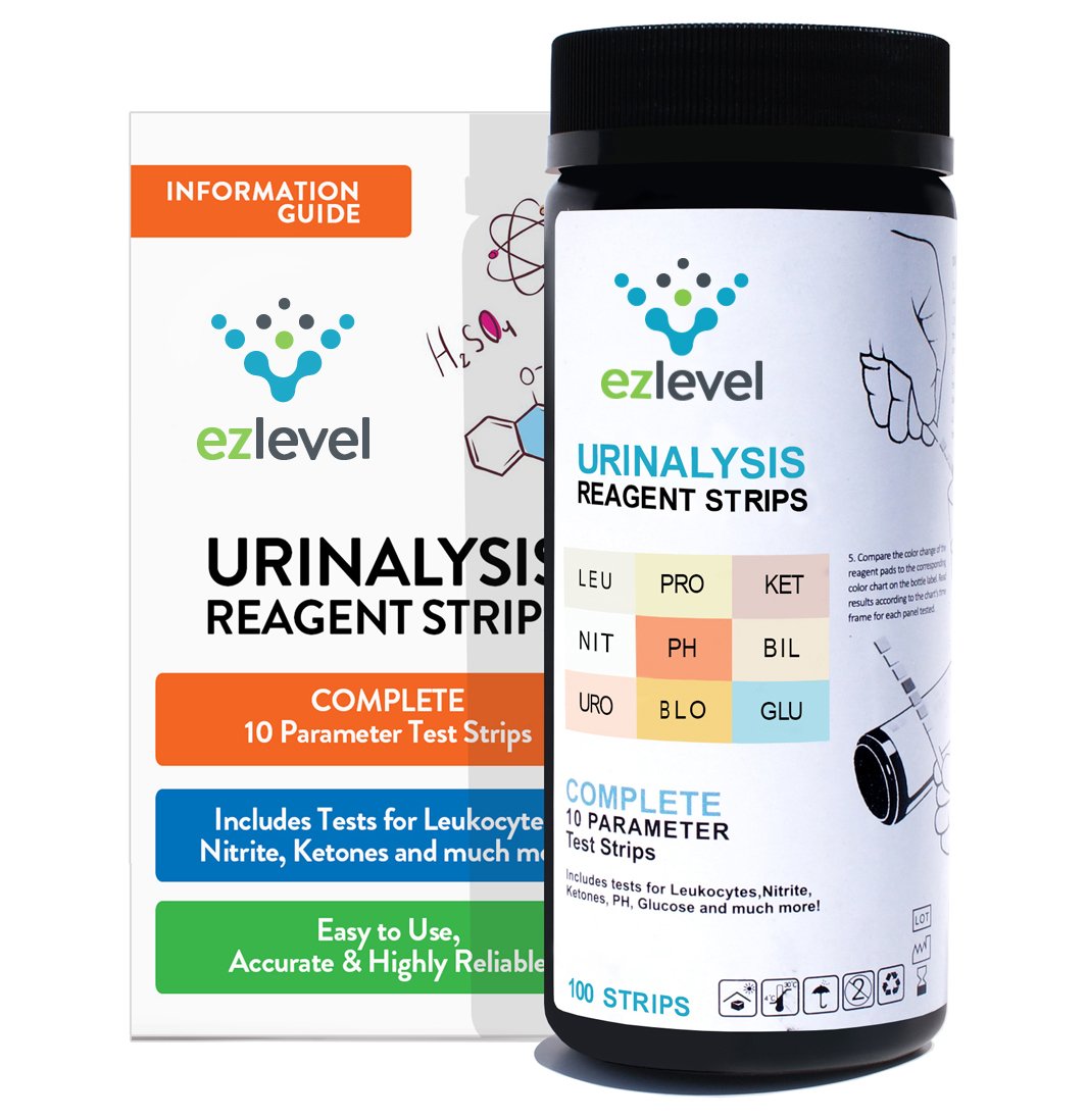 EZ LEVEL 100 Urinary Tract Infection UTI Test Strips Individual Package