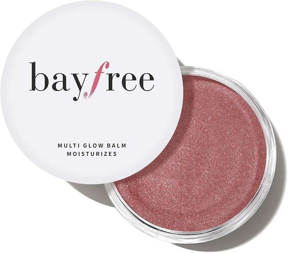 bayfree Multi Glow Balm Rose Crystal Cream Blush - Hydrating, Lightweight