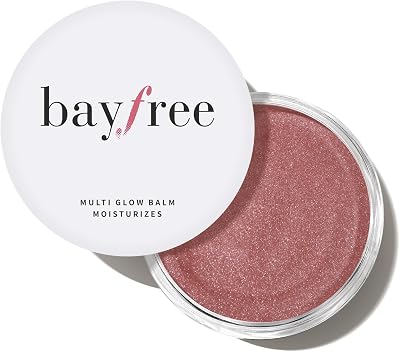 bayfree Multi Glow Balm Rose Crystal Cream Blush - Hydrating, Lightweight