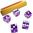Yuanhe 19mm Casino Style Craps Dice Sets- Grade AAA Precision Serialized with Razor Edges and Corners