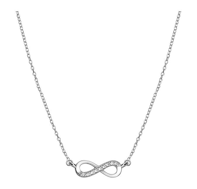 SOFIA MILANI Damen-Halskette Unendlichkeit 925 Silber 50166