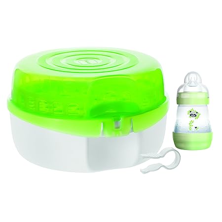MAM Microwave Bottle Sterilizer Green