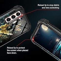 Miqala for Galaxy S21 FE 5G Case with 2 Tempered