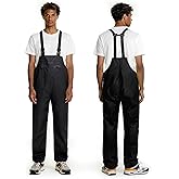 KYBKDYY Waterproof Bib Pants for Men Women Lightweight Rain Gear Safety Overalls Outdoor Fishing Trousers