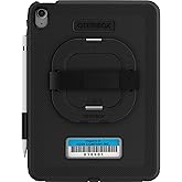 OtterBox DEFENDER FOR BUSINESS W/ KICKSTAND/HANDSTRAP for iPad (A16) & iPad 10th Gen V2 - BLACK, No Screen Protector Included (Single unit ships in Polybag, Ideal for Business Customer)