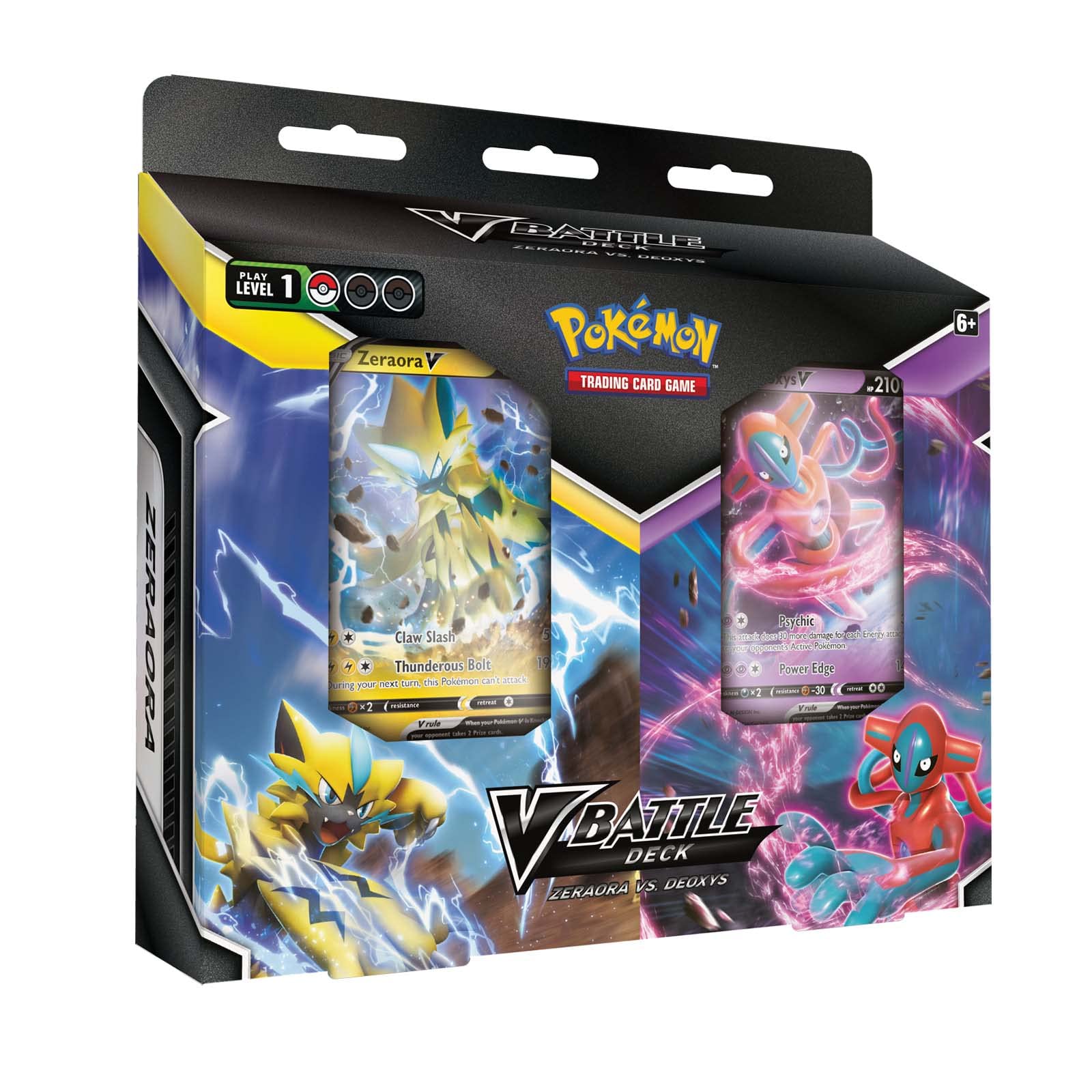 Pokémon TCG: V Battle Deck Zeraora vs. Deoxys, Multicolor