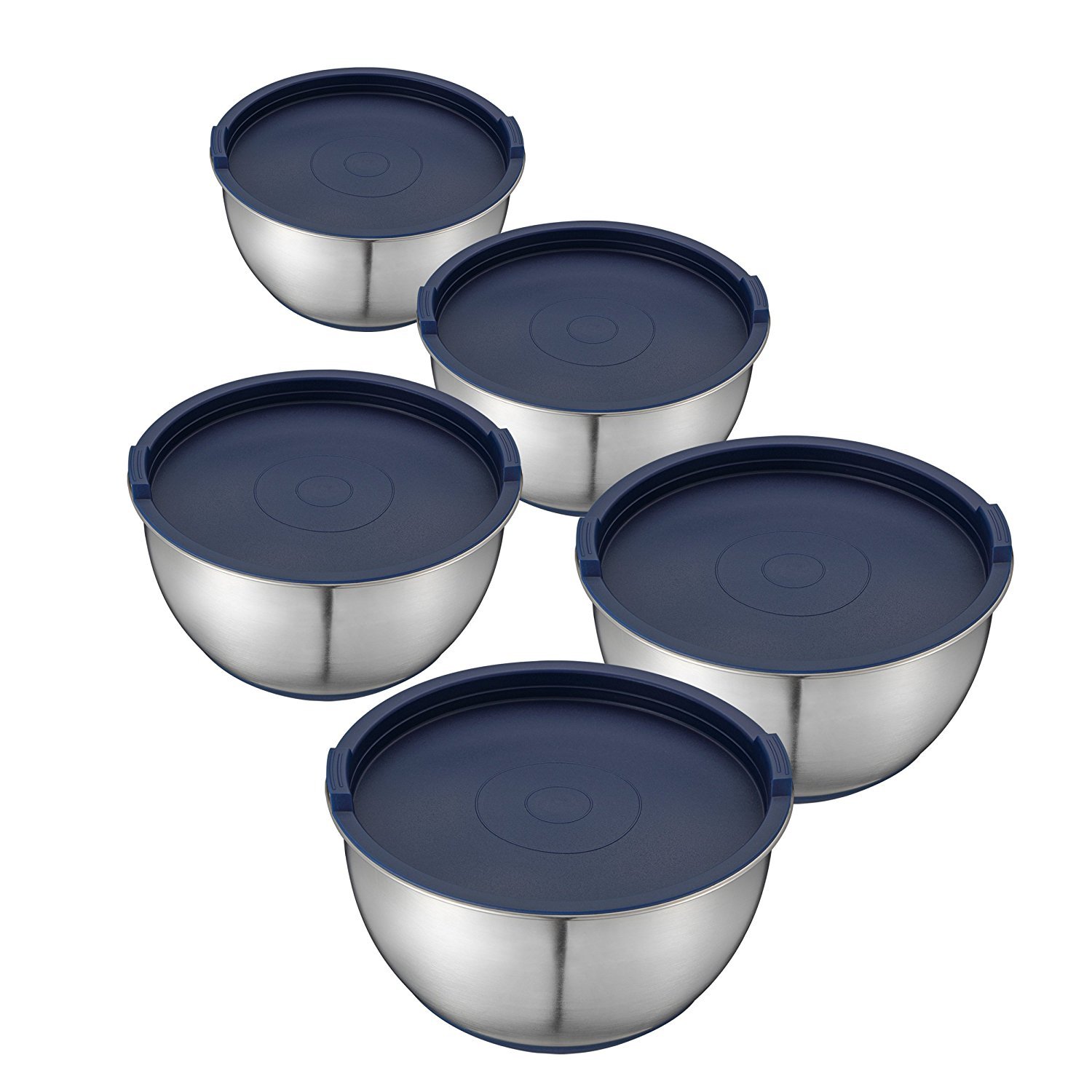 Cuencos para mezclar Cuencos y Ensaladeras con Base de Silicona