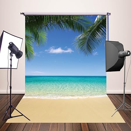 Amazon Grow 写真撮影用 背景布1 5ｘ2 2m 背景紙 商品人物 写真小道具 ファンション撮影 自宅用 商業用 雑誌用 子供用 海景画 ビーチ Yj 317 バックペーパー 背景布 通販