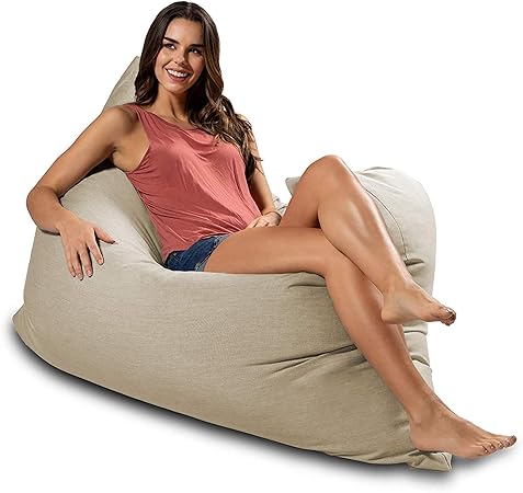 Amazon Com Jaxx Piper Giant Outdoor Bean Bag Floor Pillow Lounge
