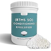 9.6 oz BTMS 50 Conditioning Emulsifier for Making Leave-in Conditioner, Premium BTMS 50 Conditioning Emulsifier Granules, Hig