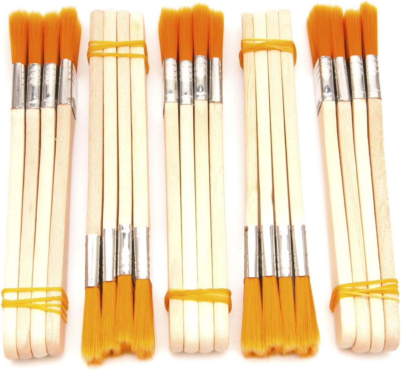 Small Paint Brushes Set 20PCS, 11mm Wide Small Brush for Touch Up Paint Cleaning, Glue, DIY Projects - Image 4