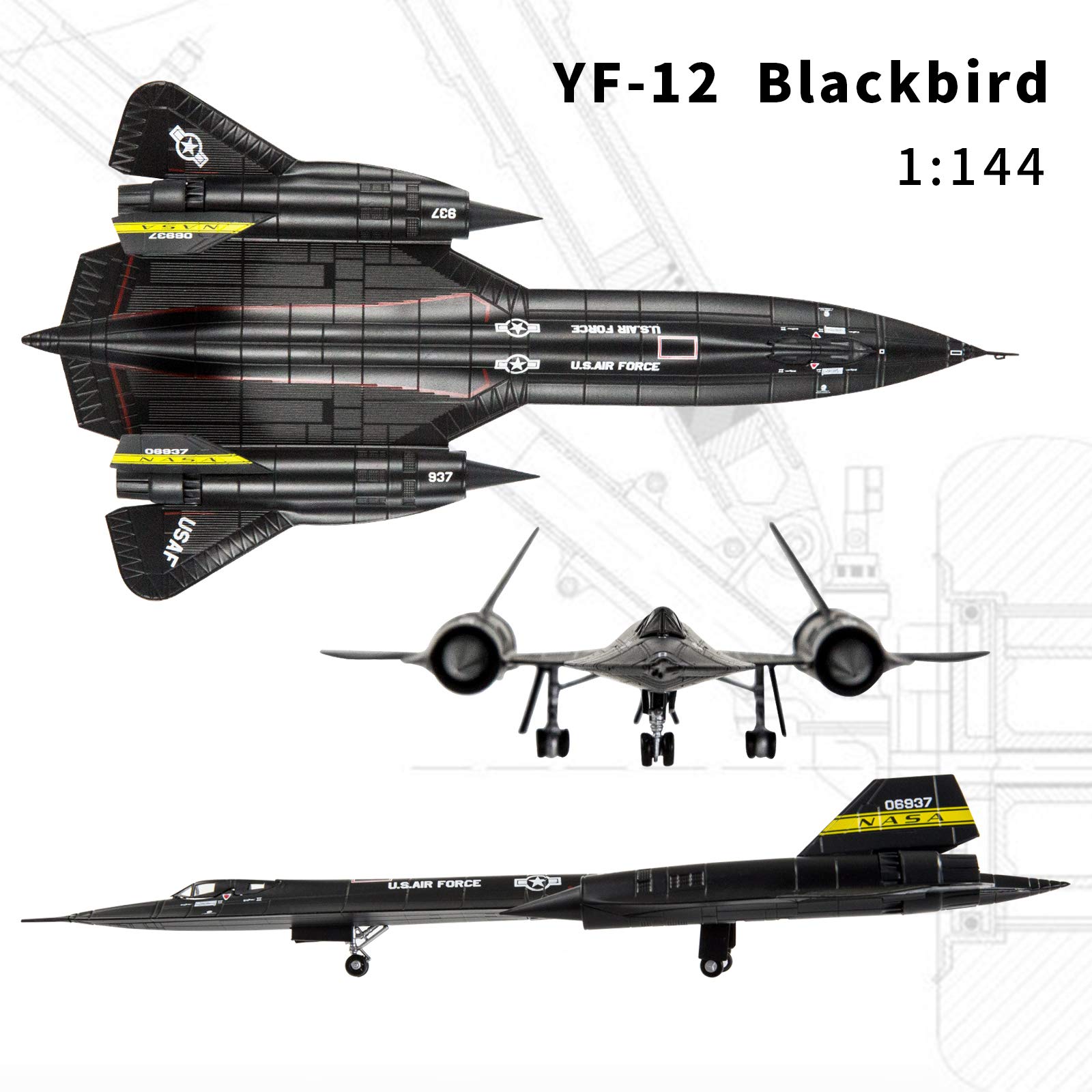 Mua Lose Fun Park Lose Fun Park 1：144 SR 71 Blackbird Plane Model ...