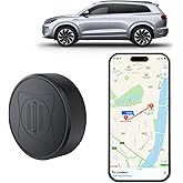 Mini GPS Tracker for Vehicles: Tracker Device for Vehicles No Subscription No Monthly Fee Car Tracker Device Hidden Magnetic Real-Time Tracking for Cars Kids Dogs (GF10-08)