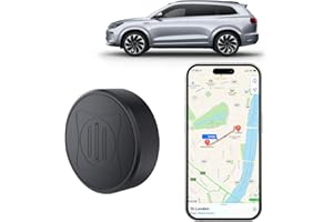 KOYETUBS Mini GPS Tracker for Vehicles: Tracker Device for Vehicles No Subscription No Monthly Fee Car Tracker Device Hidden Magnetic Real-Time Tracking for Cars Dogs Kids (GF10-05)