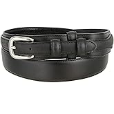 Men's Belt Oil-Tanned Genuine Leather Ranger Belt 1-3/8" Wide