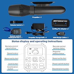 Underwater Scooter, Underwater Propeller Comes with