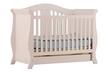 storkcraft hillcrest fixed side convertible crib