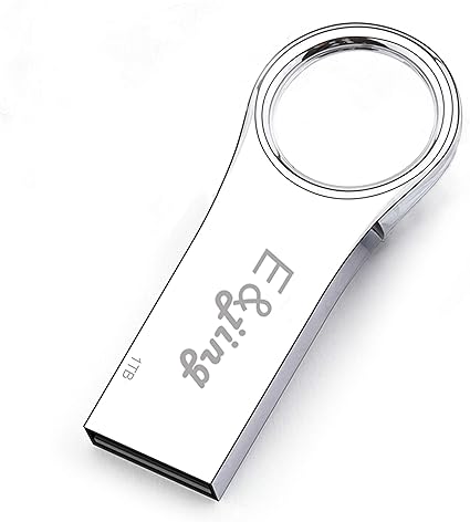 Amazon Co Jp Usb 2 0 フラッシュドライブ 1tb E Jing メタルメモリースティック データストレージ 画像 ビデオ 音楽 ファイルの保管用 コンピューター ノートパソコン用高速サムドライブ パソコン 周辺機器