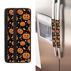 ASQVTIFE Halloween Fridge Door Handle Covers Set of