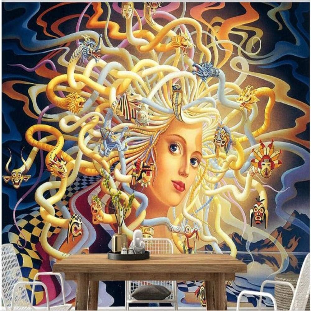 Photo Wallpaper 3D Wall mutals Non-Woven Premium Mural Wallpaper Bedroom Poster Wall Decoration Picture Design Modern 350x245cm Blonde Hair Banshee European