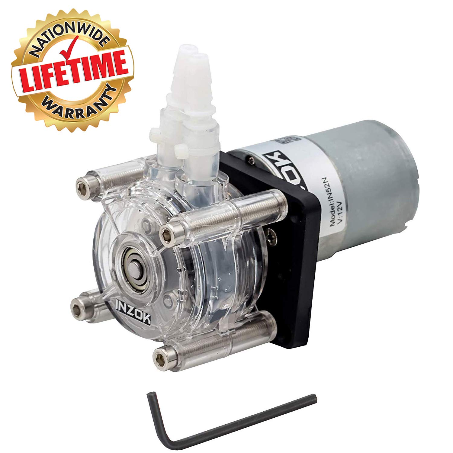 1pc Peristaltic Pump DC 12V Large Flow Dosing Pump for Vacuum Aquarium