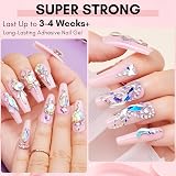 Makartt Rhinestone Glue 30g 2 Pack Nail Gem Gel 3D Sculpture UV Curing view 5