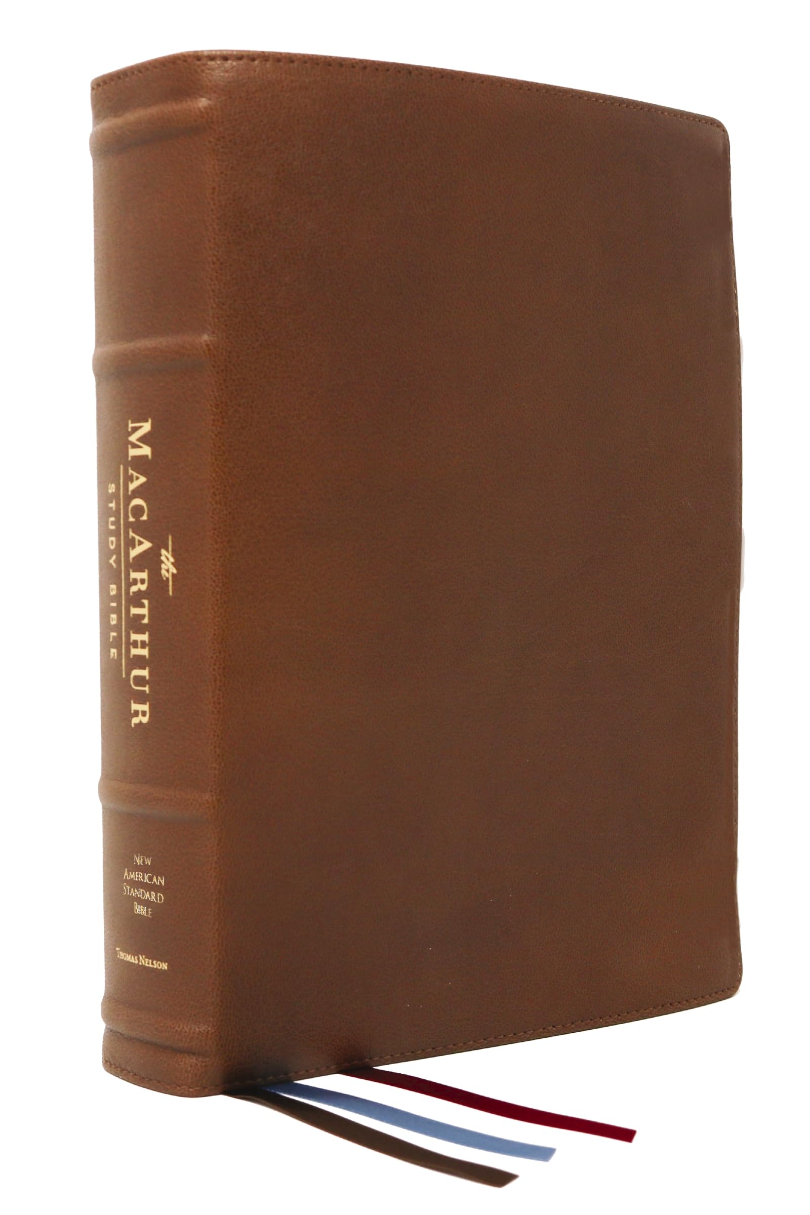 NASB, MacArthur Study Bible, 2nd Edition, Premium Goatskin Leather, Brown, Premier Collection, Comfort Print: Unleashing God's Truth One Verse at a Time NASB, MacArthur Study Bible, 2nd Edition, Premium Goatskin Leather, Brown, Premier Collection, Comfort Print: Unleashing God's Truth One Verse at a Time Leather Bound Hardcover Paperback