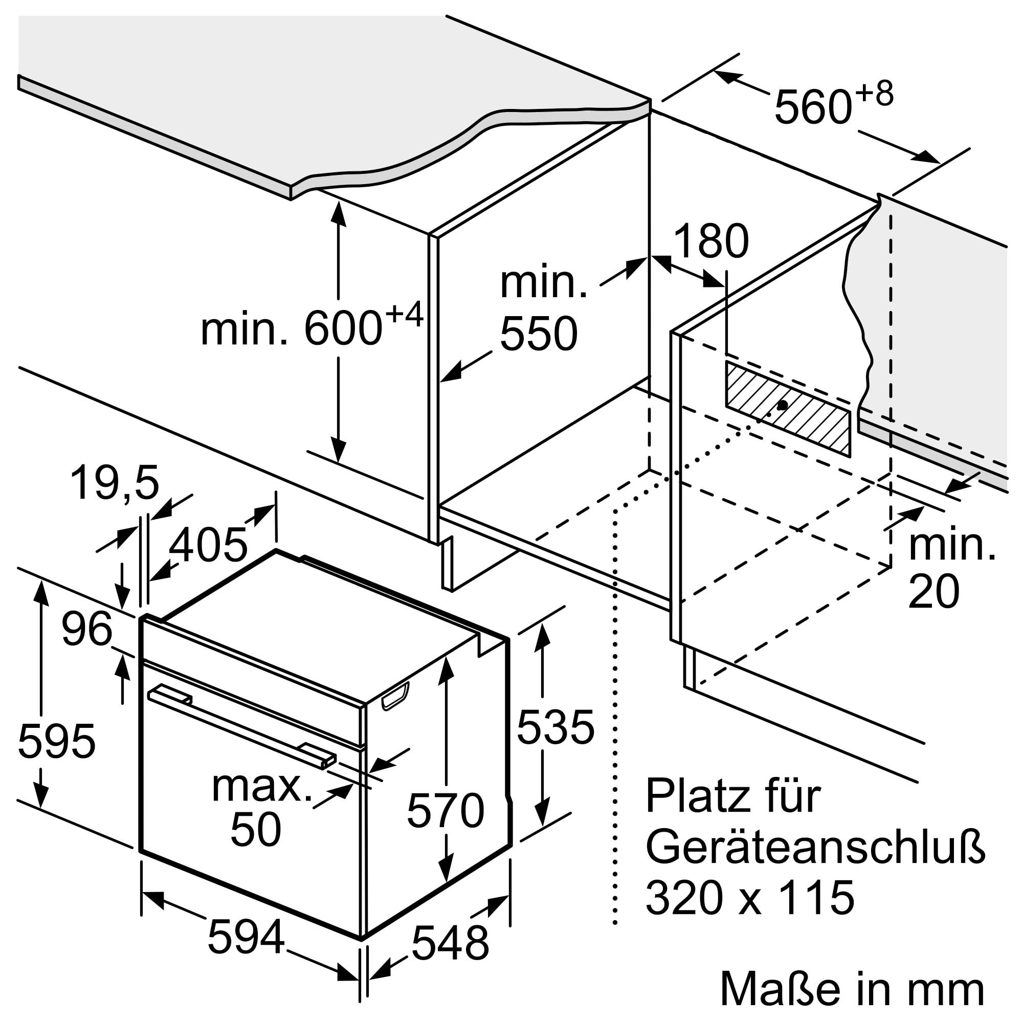 Siemens HB572ABS3, Stiftung Warentest GUT (2,0)*, iQ300 Einbau-Backofen 60x60 cm, Air Fry, Pyrolyse Selbstreinigung, LED-Touchbedienung, 3D Heißluft, Schnellaufheizung, cookControl10 7