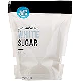 Amazon Brand - Happy Belly White Sugar Granulated, 4lb