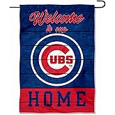 Chicago Baseball Welcome To Our Home Double Sided Garden Flag