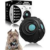 Mewlmart Giggle Ball for Dogs Owl Toys for Aggressive Chewers Punching Balls Gift for Dog Medium Large Dogs Ball Natural Rubber Cute Fun Owl Hoot (Death Knight)