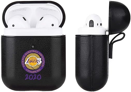 Fan Brander La Lakers Champs Apple Airpod Leatherette Case Sports Outdoors Amazon Com
