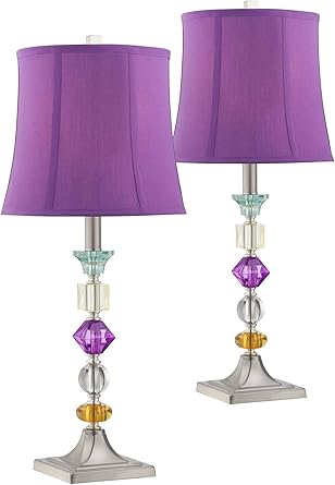 purple kids lamp