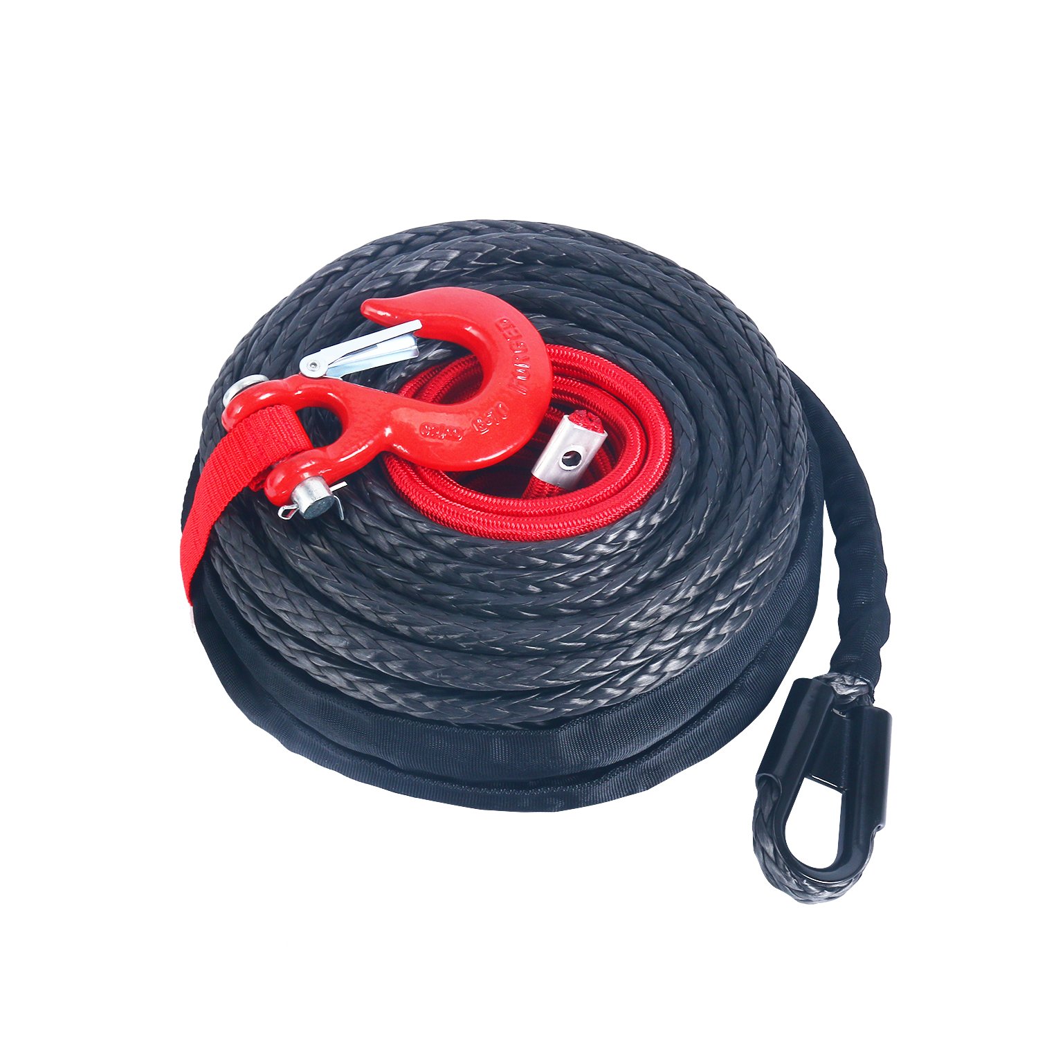 Winch Accessories Towing Products & Winches Synthetic Winch Rope 3/8 x 8526000 Ibs Winch Line