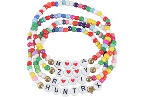GRBeid for Korea-Pop Inspired Merch toys Bracelets Sets, for Huntrix Merchandise for Rumi Mira Zoey Fans Cosplay Gifts Outfit Accessories Friendship Jewelry for Women