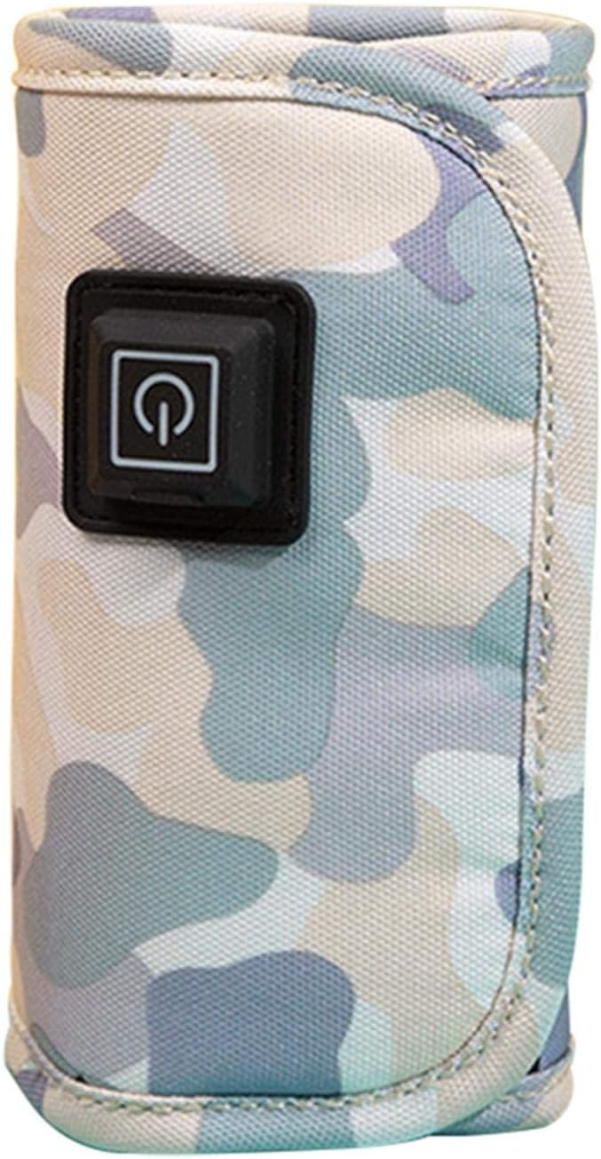 PUXING Breast Milk Bottle Warmer, 5V Portable Car Travel USB Baby Bottle Warmer, BPA-Free, Keep Baby Milk Warm