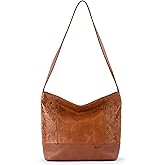 The Sak De Young Hobo Bag - Premium Leather Women's Handbag for Everyday & Travel - Durable, Large Purse With Zipper Pocket
