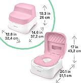 Ingenuity Prepare to Potty 3-in-1 System Pink Ages 18 Months+ view 8
