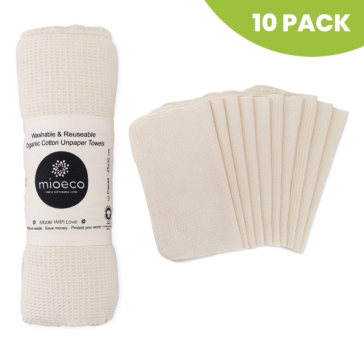Reusable Unpaper Towels Washable Bamboo Eco Friendly Paper Towels