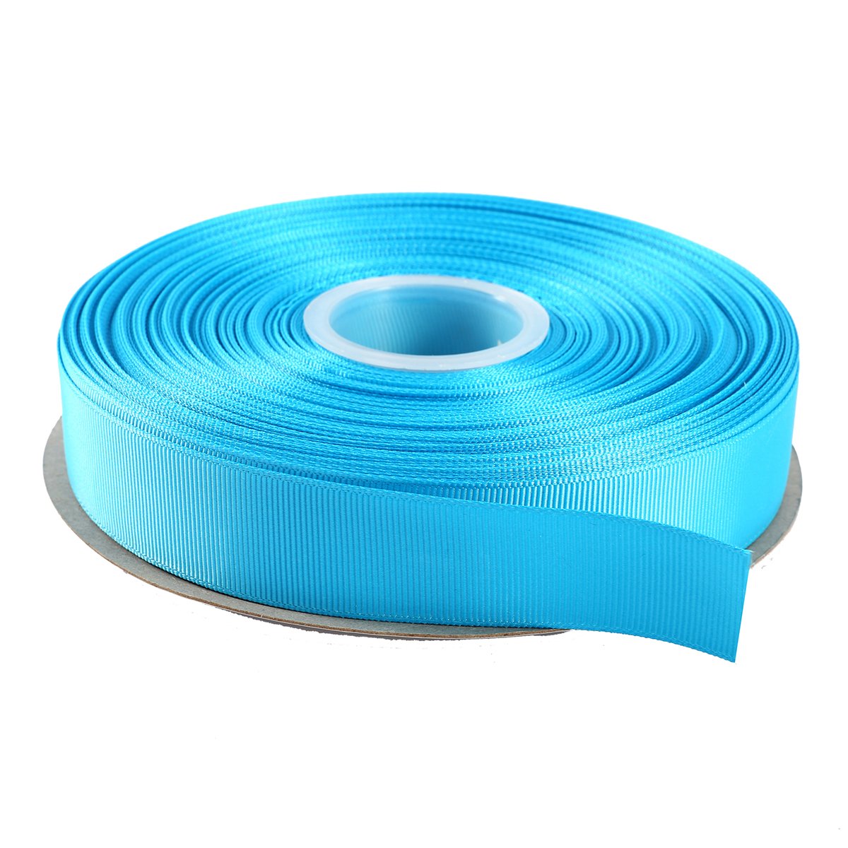 ITIsparkle 25mm Grosgrain Ribbon 45 Meters-Roll Set for Gift Wrapping Scrap Books Party Favor Hair Braids Hair Bow Baby Shower Decoration Floral Arrangement Craft Supplies, Turquoise Ribbon
