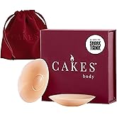 CAKES Body® sticky Circle Nipple Covers for Women - The Viral Sticky Boobs With an Adhesive-free nip nook™