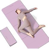 WOHAO 7-Fold Yoga Mat 70"x24" - 1/2 Inch Thick | Folding Exercise Mat, Compact Non-Slip TPE Mat, For Travel, Storage, Yoga &amp; Home Gym, Lightweight &amp; Portable