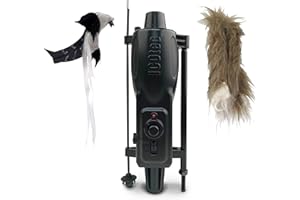 Icotec PD250 Universal Decoy - Ideal for Crow Hunting - 2 Toppers - Adjustable Speed - Works on All Major Call Brands