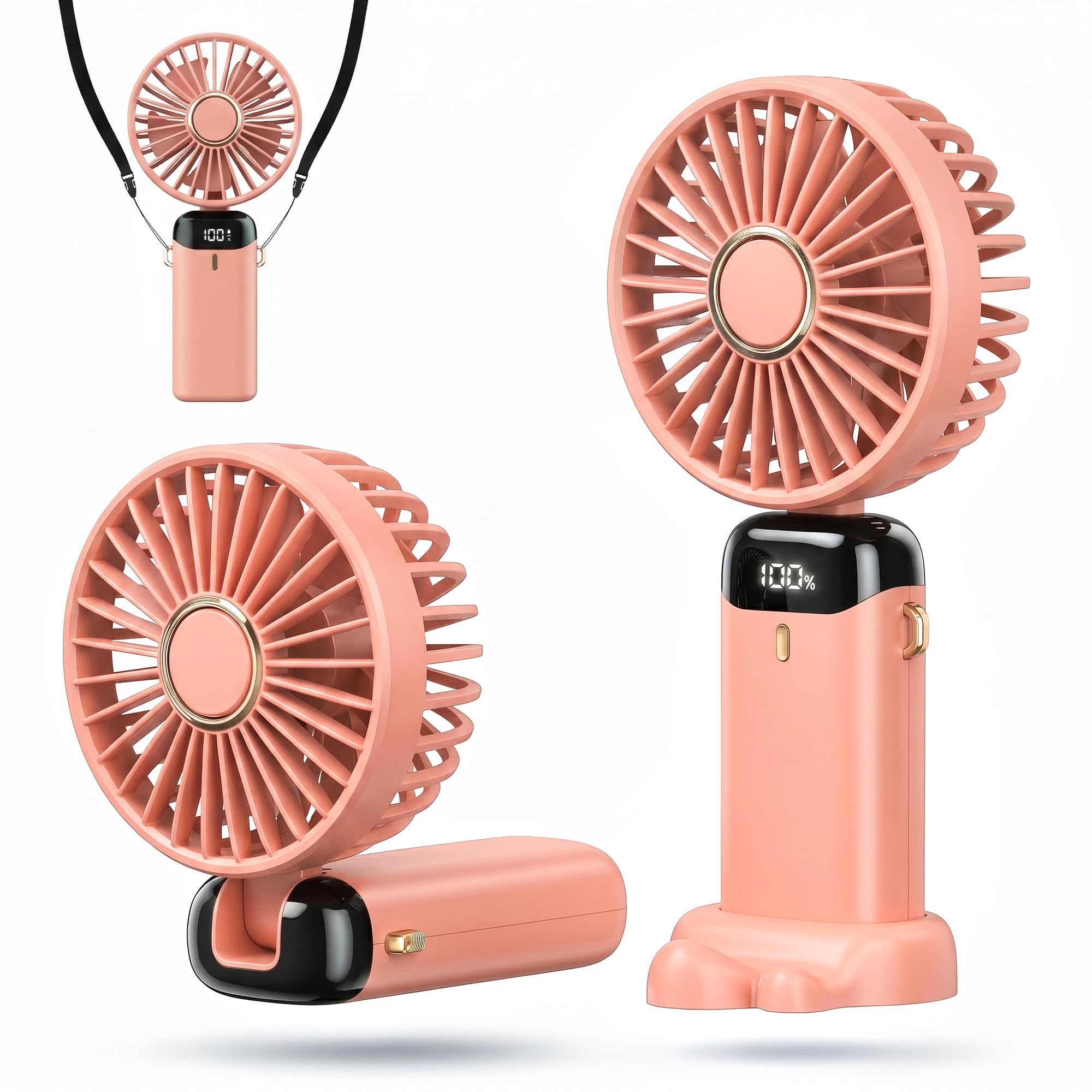 HomlyPro Handheld Fan, 5000mAh...